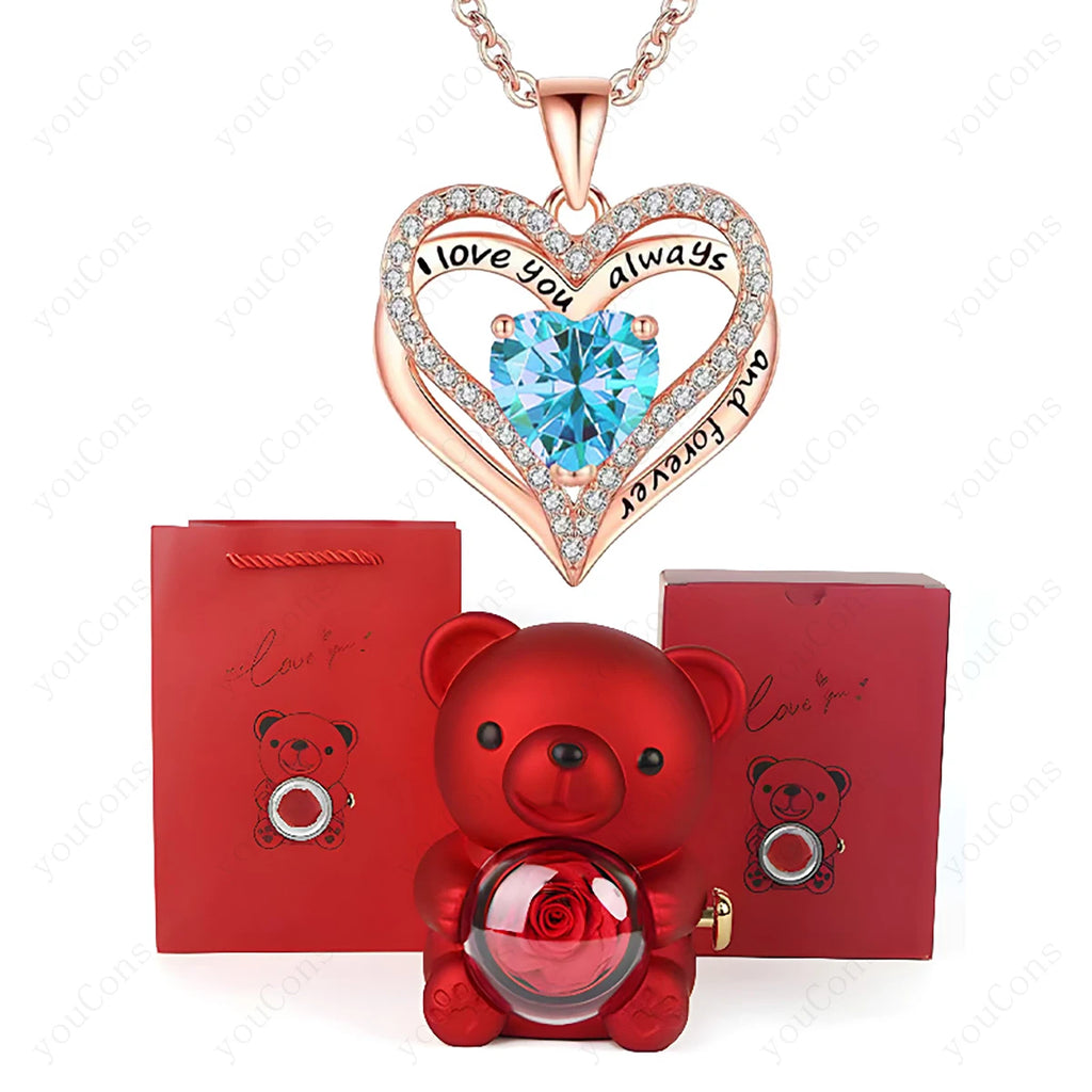 Amora™ Crimson Heart Pendant Box