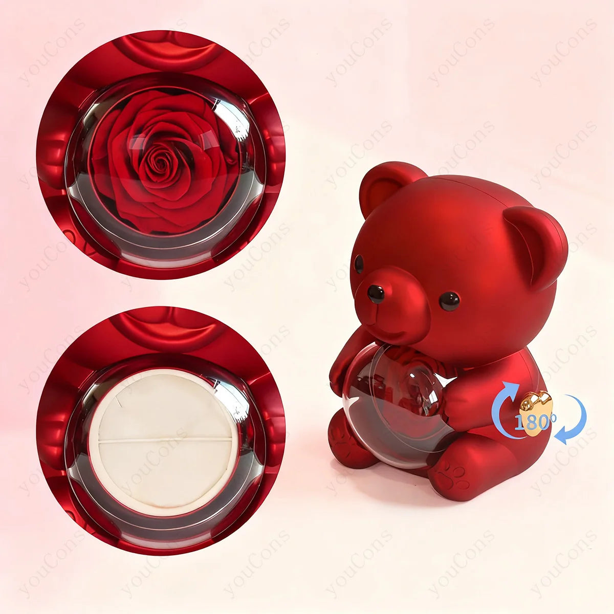 Amora™ Crimson Heart Pendant Box