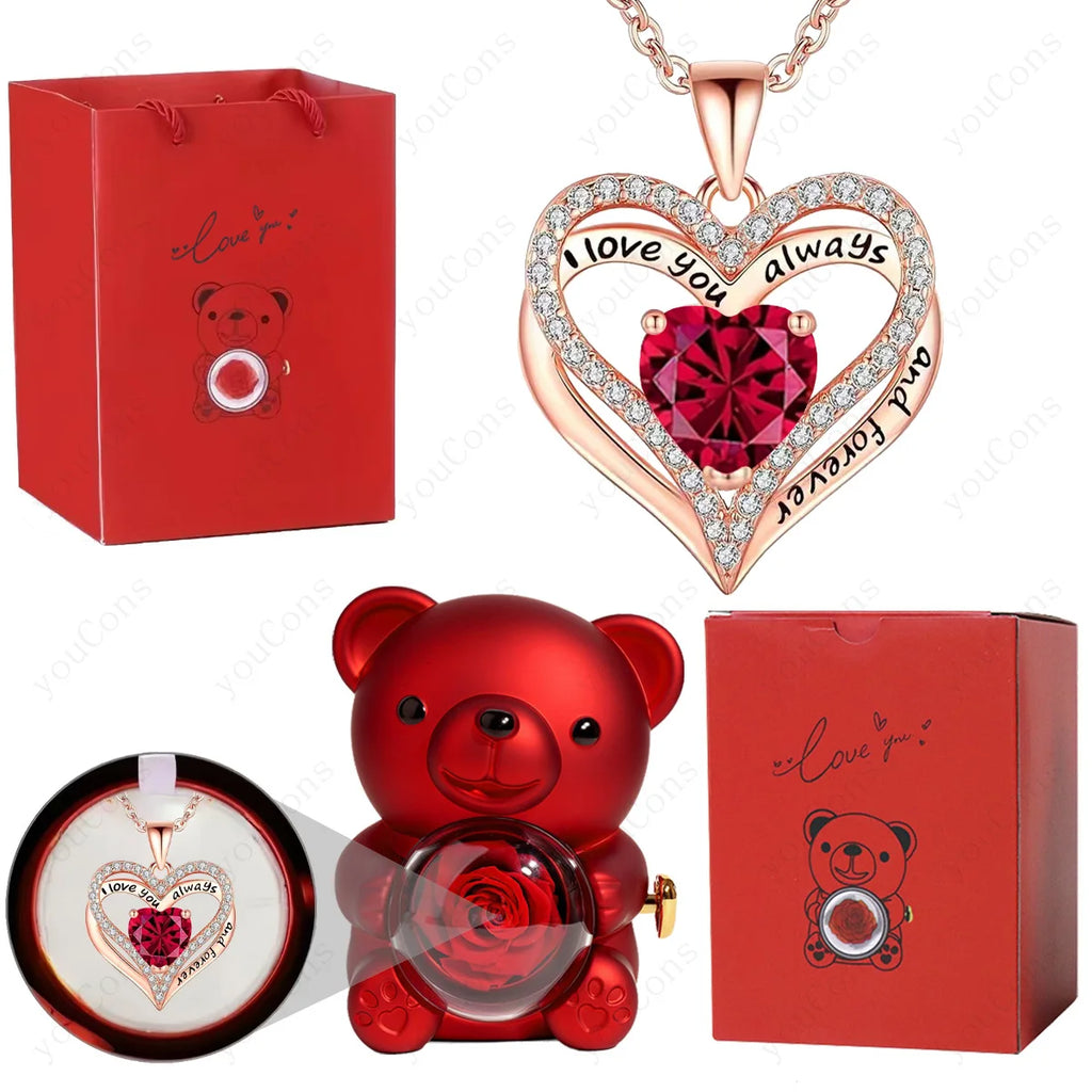Amora™ Crimson Heart Pendant Box