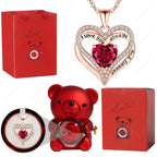 Amora™ Crimson Heart Pendant Box