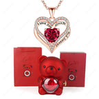 Amora™ Crimson Heart Pendant Box
