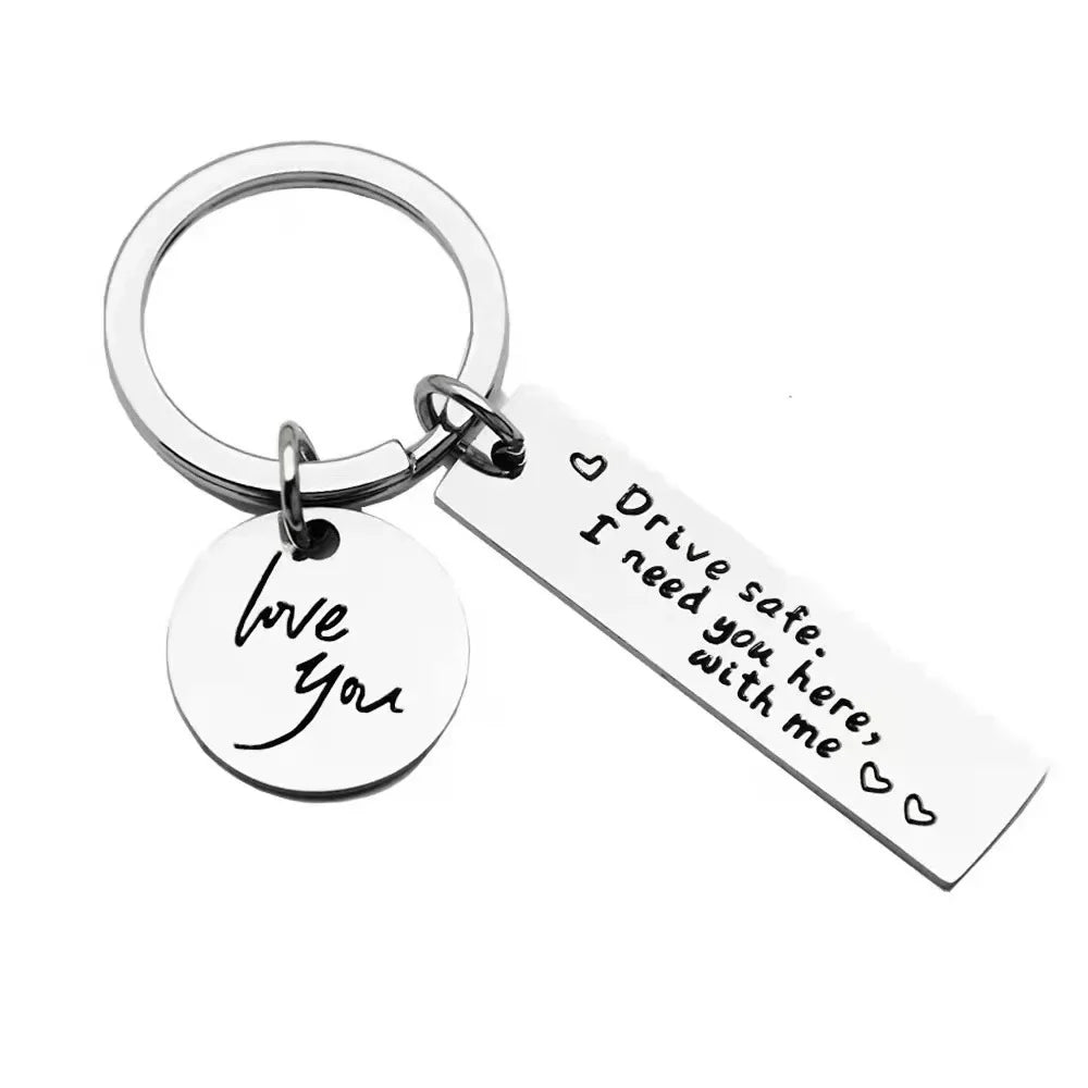 Amora™ Drive Safe Love Keychain