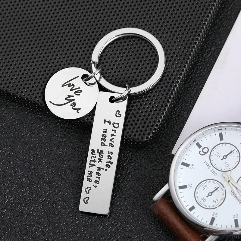 Amora™ Drive Safe Love Keychain