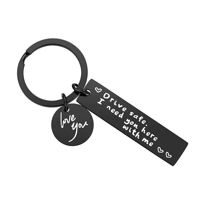 Amora™ Drive Safe Love Keychain