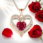Amora™ Crimson Heart Pendant Box
