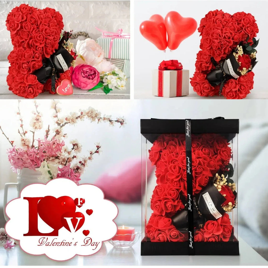 Amora™ Forever Rose Bear Gift Set